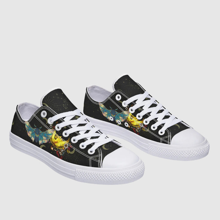 Celestial Moth Low Tops