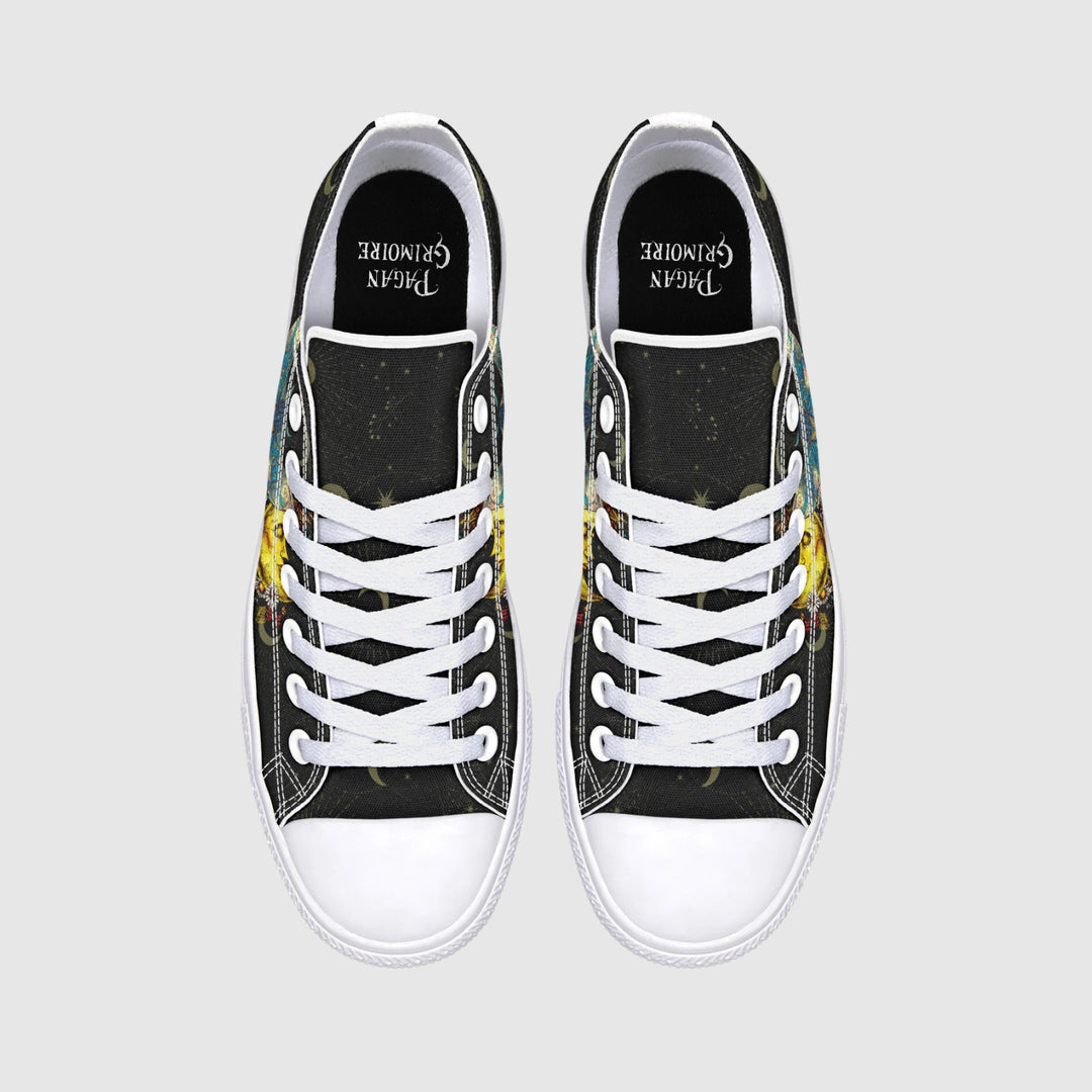 Celestial Moth Low Tops