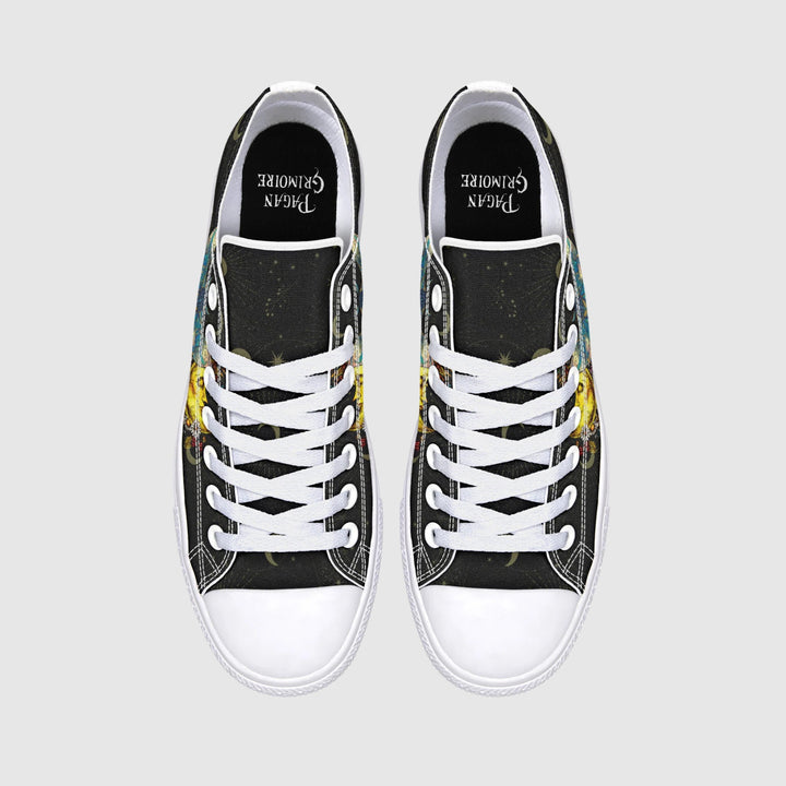 Celestial Moth Low Tops