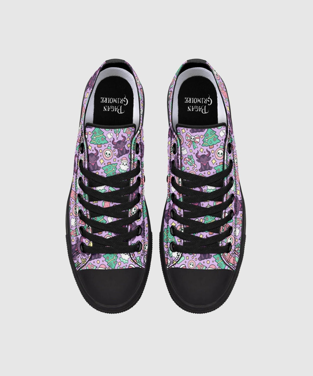 Cute Krampus Lowtops - The Pagan Grimoire