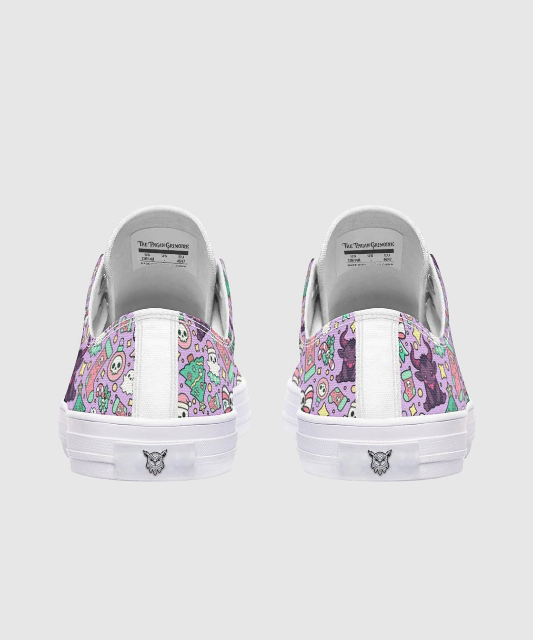 Cute Krampus Lowtops - The Pagan Grimoire