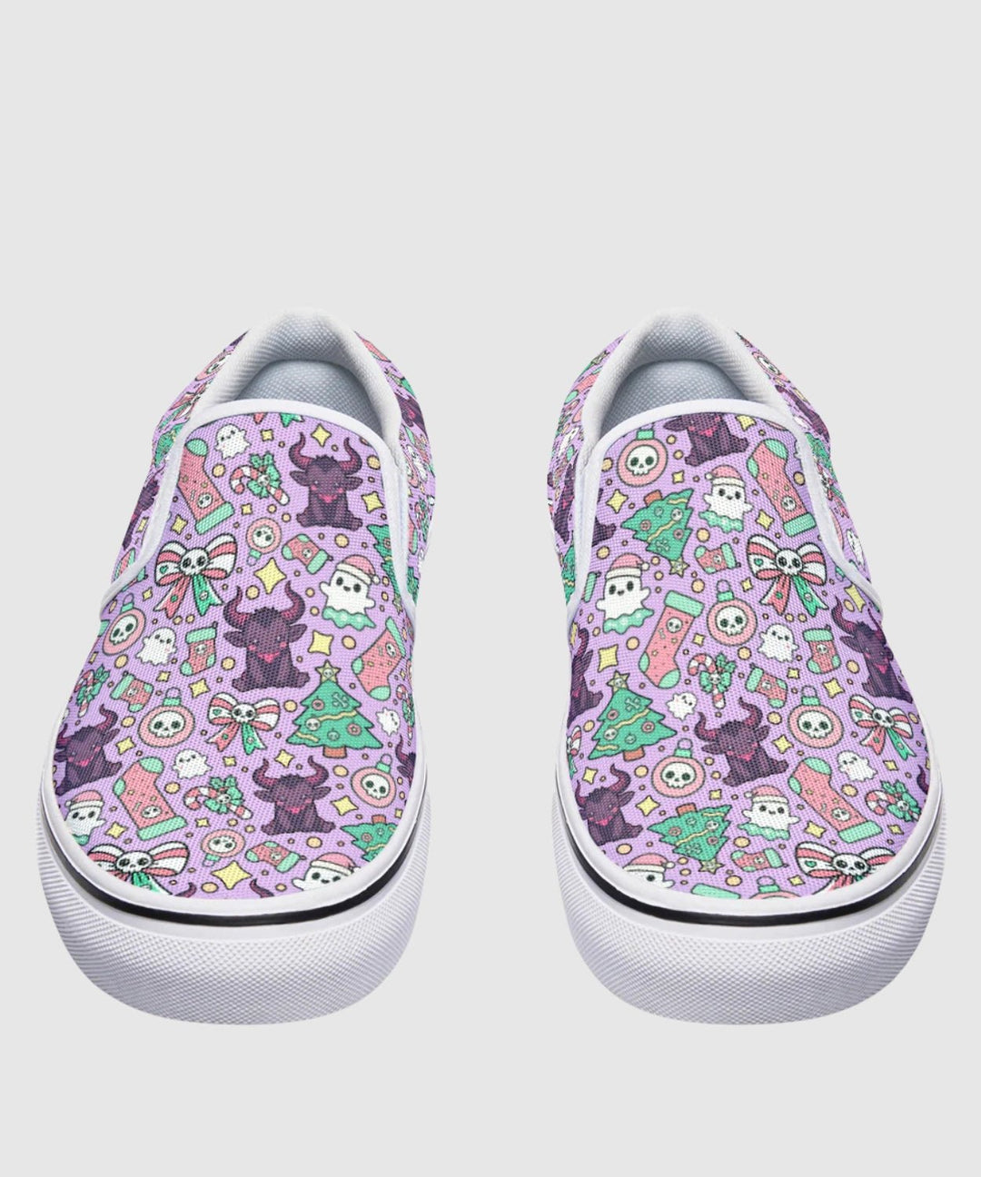 Cute Krampus Slip - On Shoes - The Pagan Grimoire