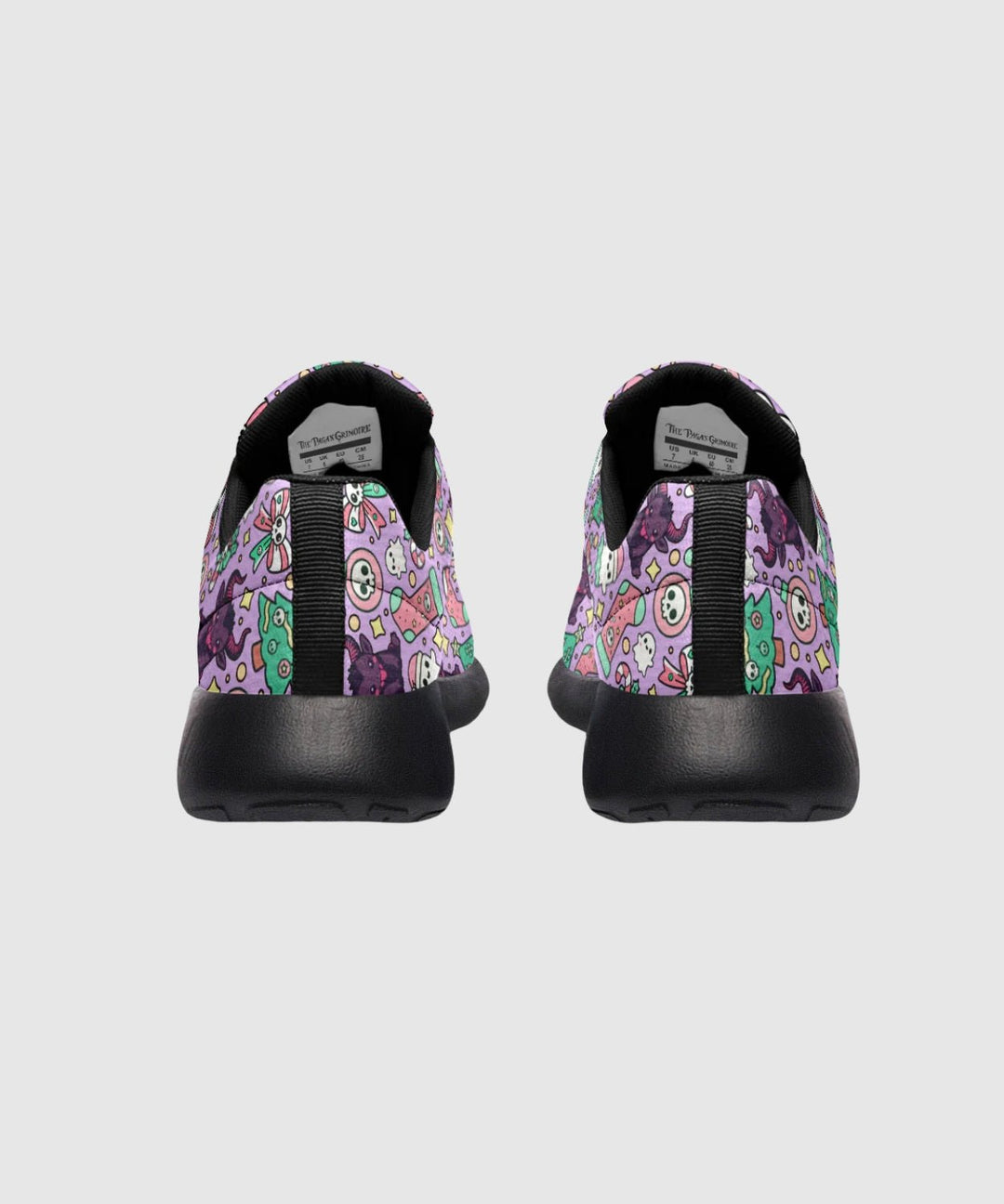 Cute Krampus Sneakers - The Pagan Grimoire