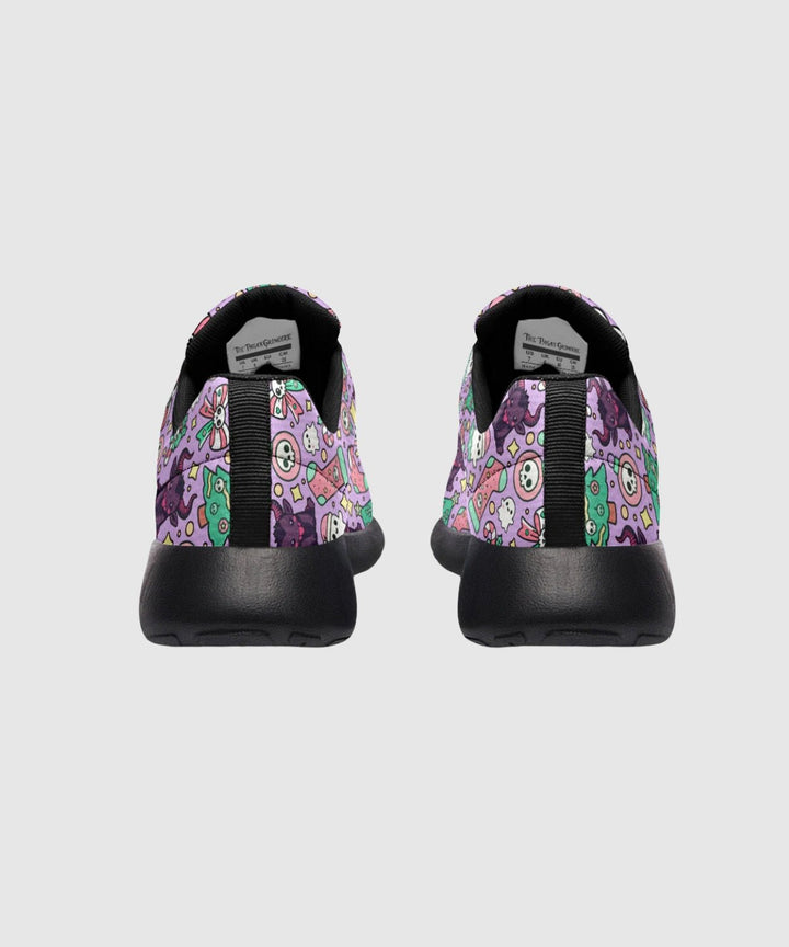 Cute Krampus Sneakers - The Pagan Grimoire