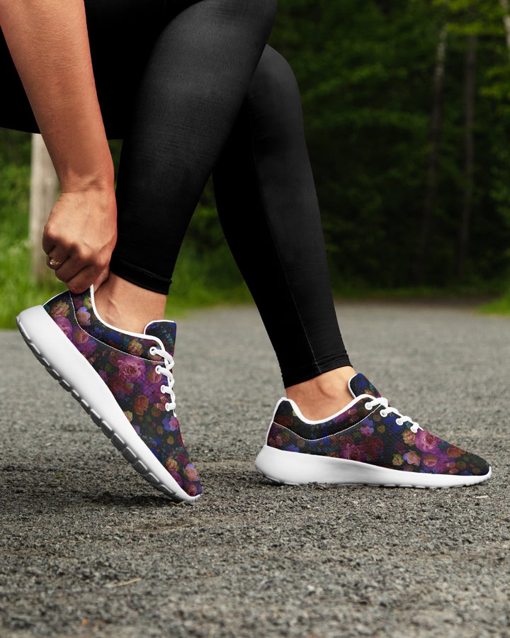Midnight Bloom Sneakers - The Pagan Grimoire
