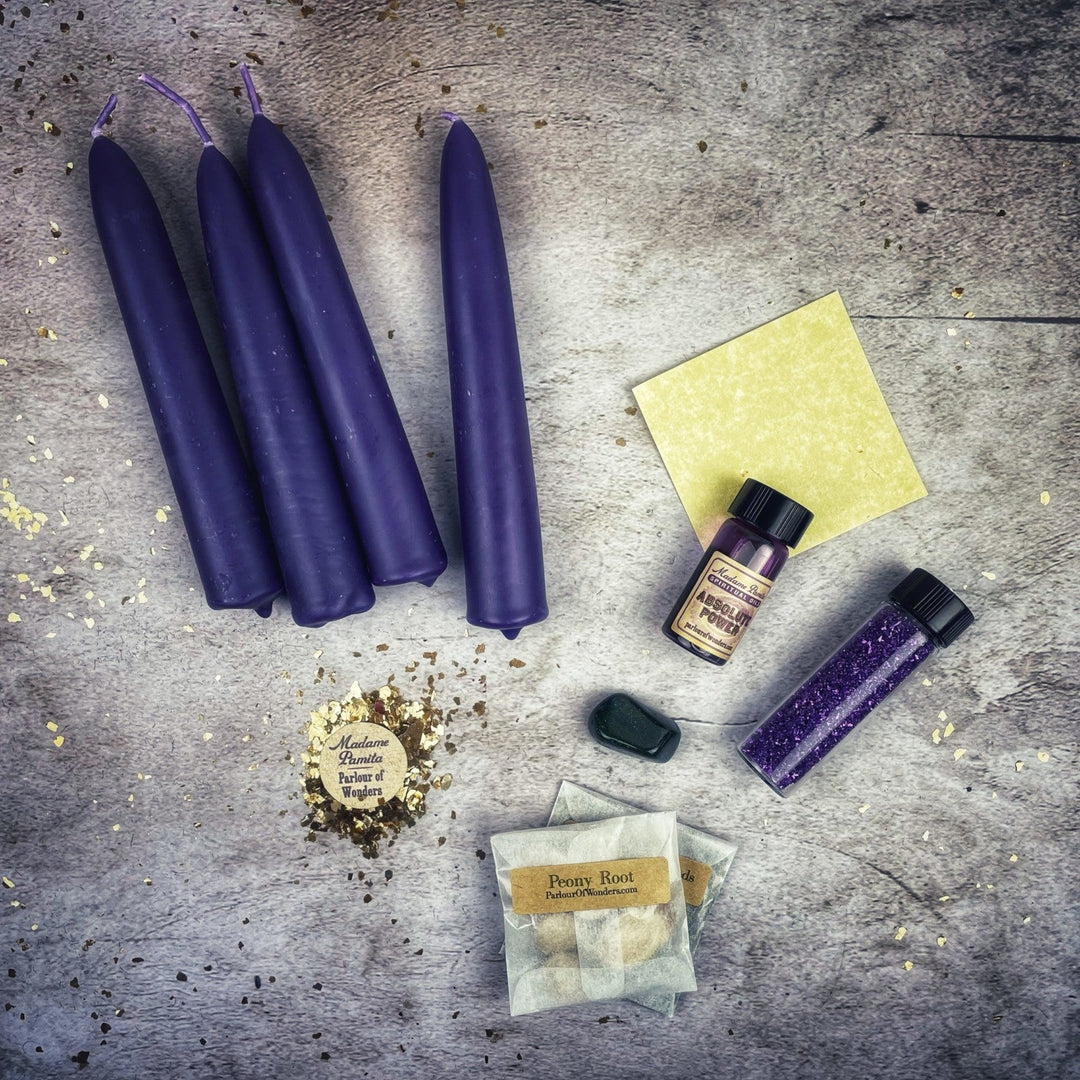 Empowerment Candle Spell Booster Pack - The Pagan Grimoire