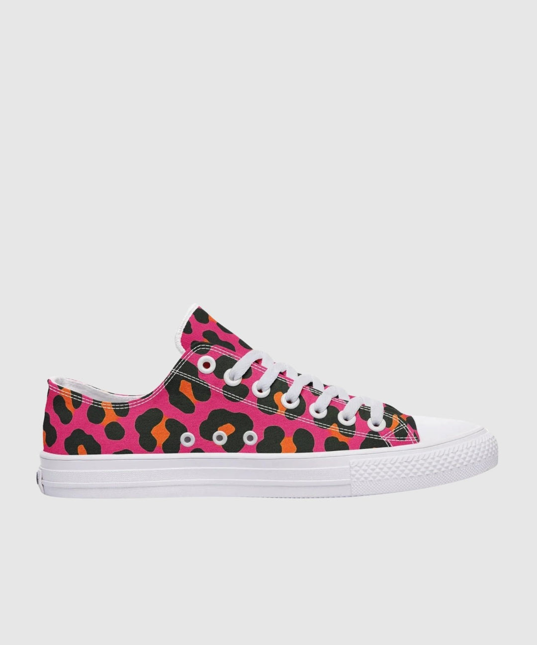 Electric Leopard Low Tops - The Pagan Grimoire