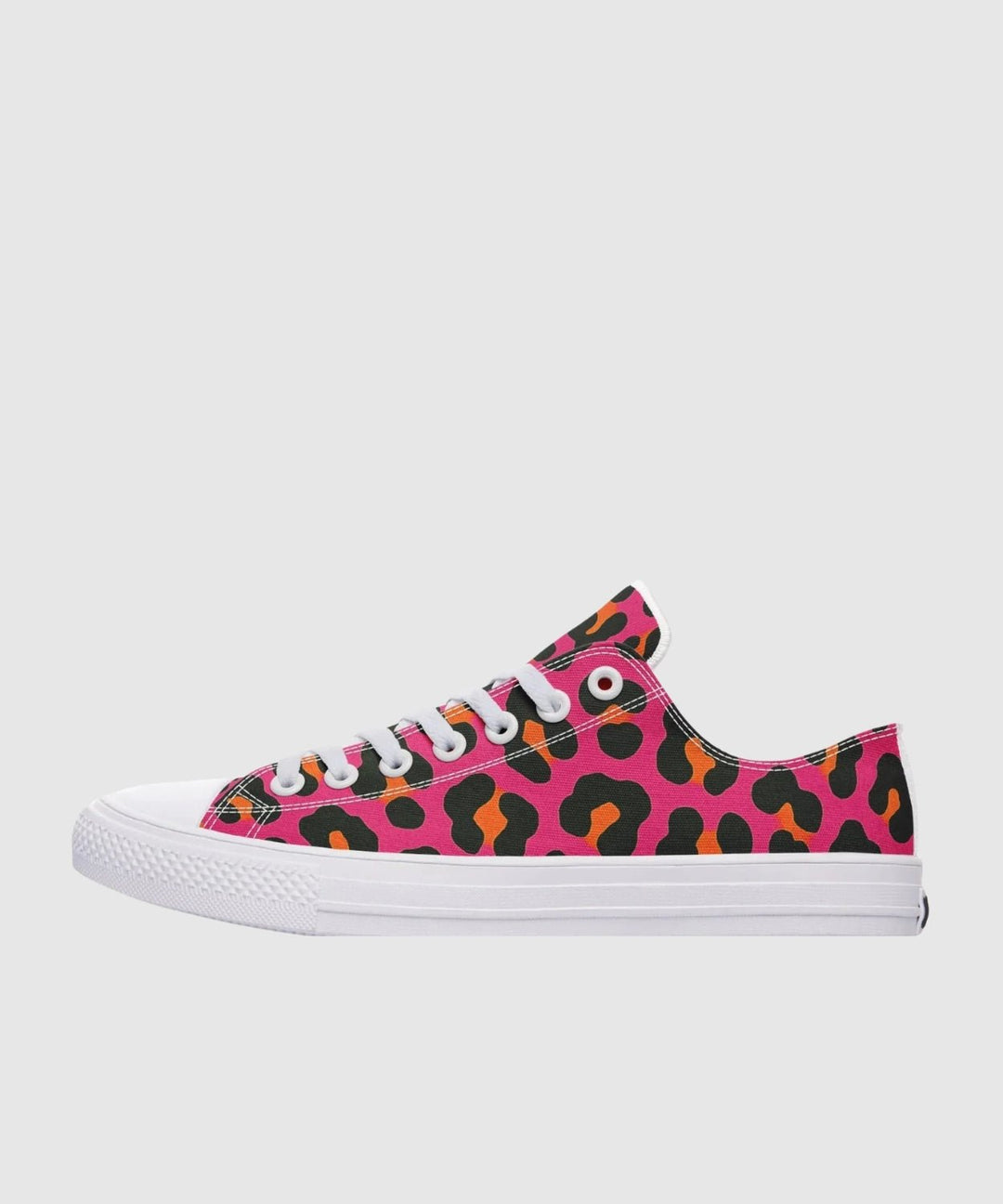 Electric Leopard Low Tops - The Pagan Grimoire
