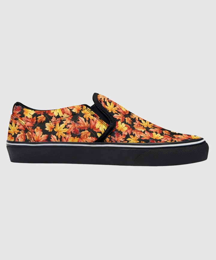 Fall Leaves Slip Ons - The Pagan Grimoire