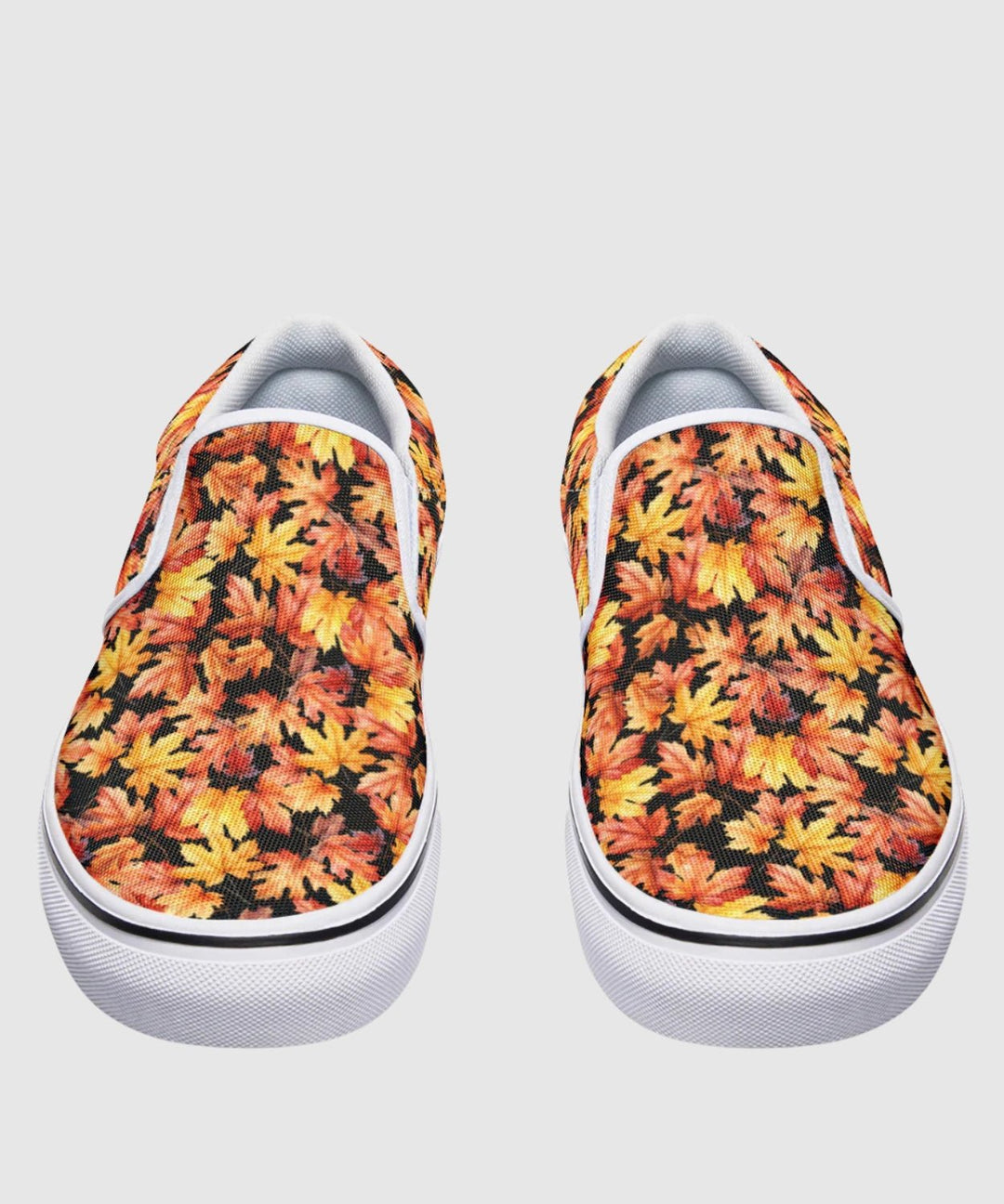 Fall Leaves Slip Ons - The Pagan Grimoire
