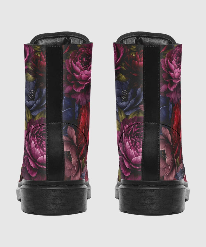 Floral Romantasy Boots - The Pagan Grimoire