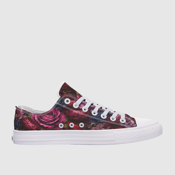Floral Romantasy Low Tops - The Pagan Grimoire