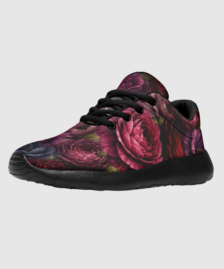 Floral Romantasy Sneakers - The Pagan Grimoire
