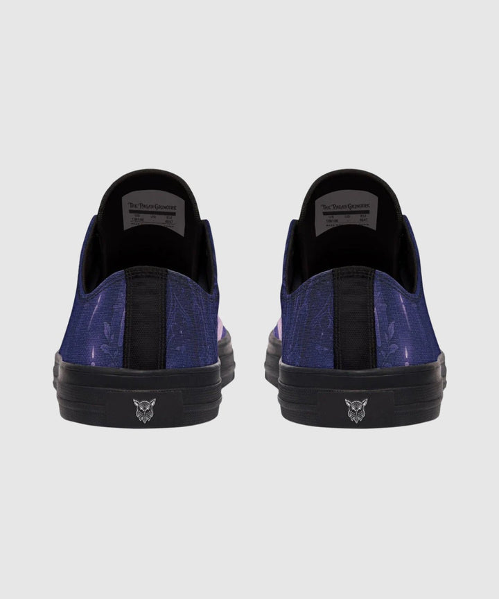Full Moon Cathedral Low Tops - The Pagan Grimoire