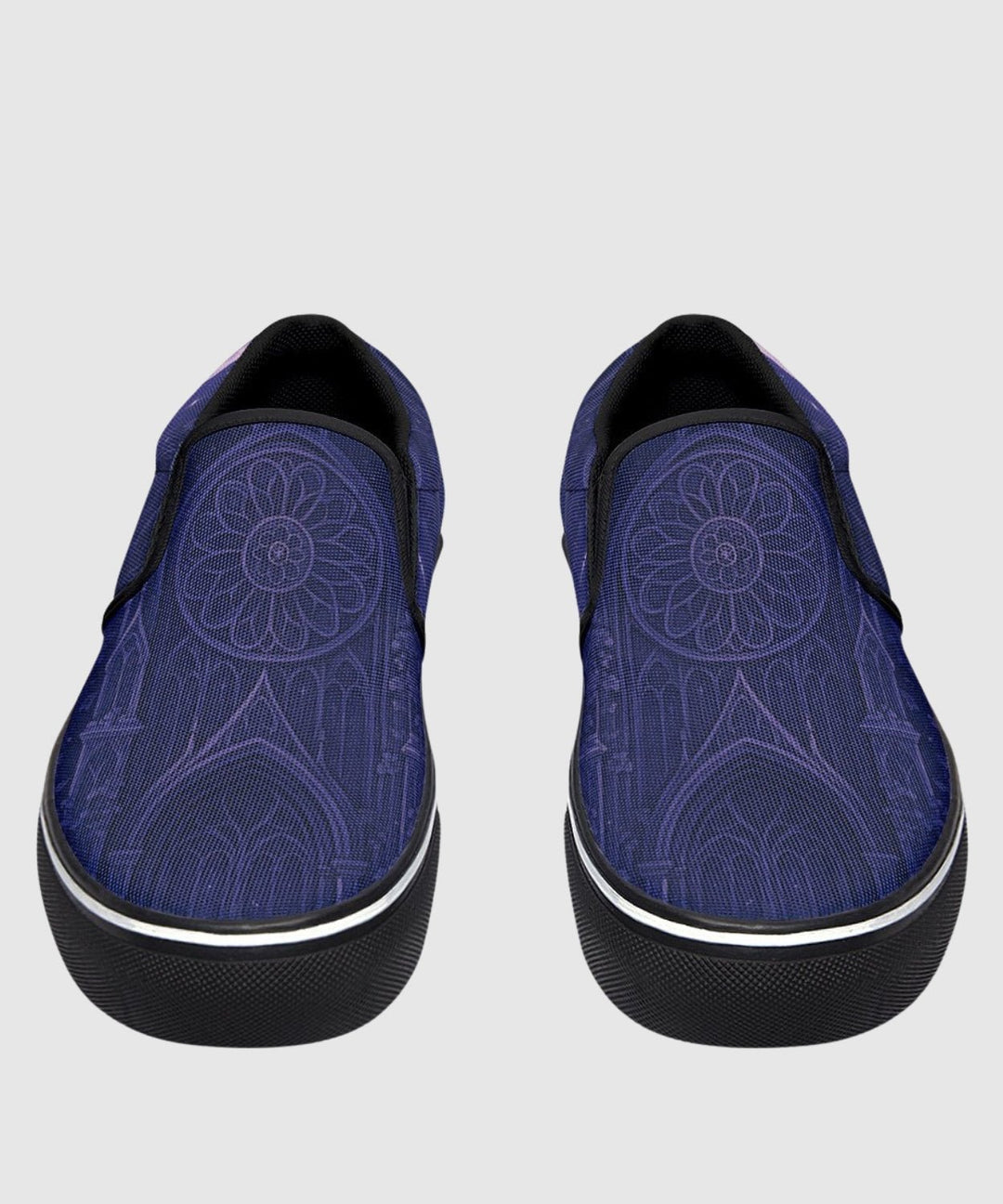 Full Moon Cathedral Slip - On Shoes - The Pagan Grimoire