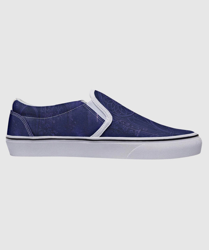 Full Moon Cathedral Slip - On Shoes - The Pagan Grimoire