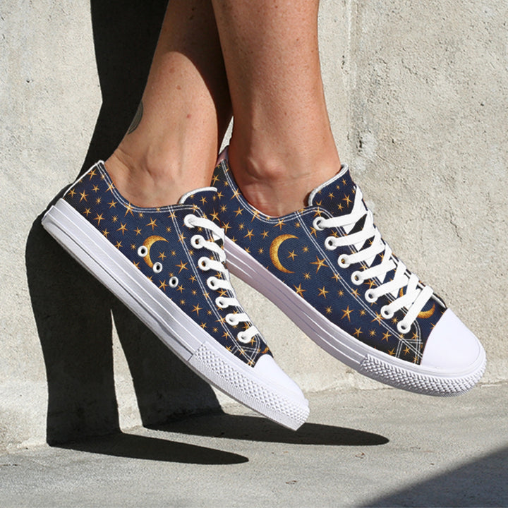 Gold Stars and Moon Low Tops - The Pagan Grimoire