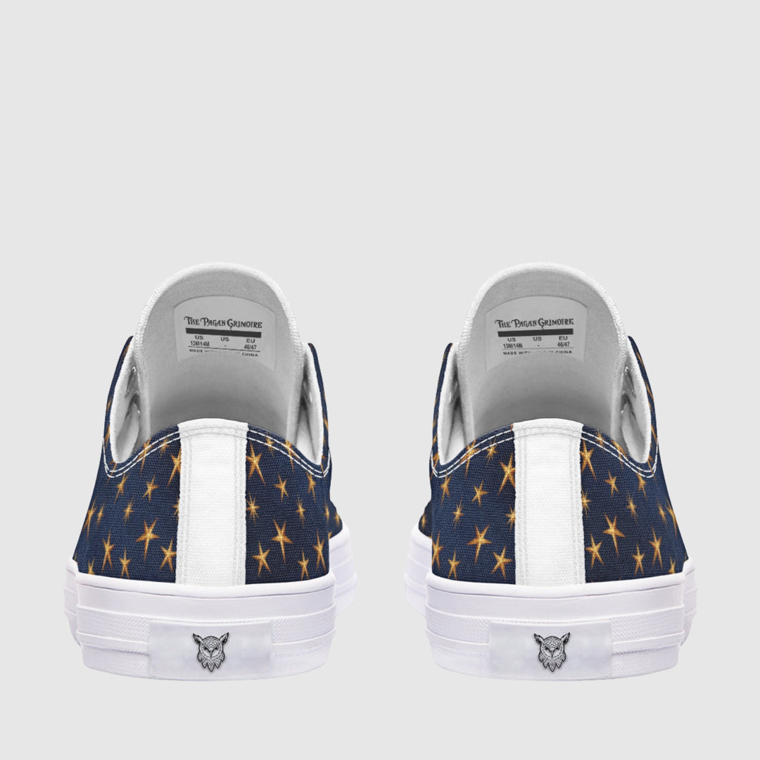 Gold Stars and Moon Low Tops - The Pagan Grimoire