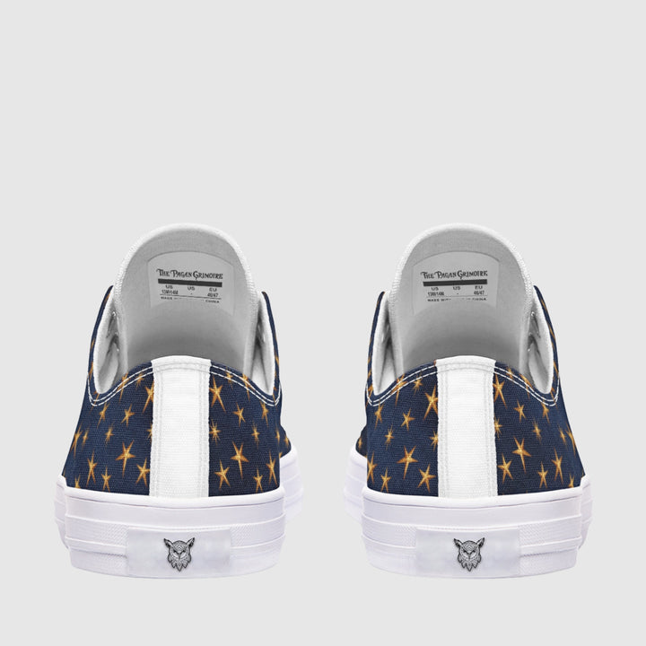 Gold Stars and Moon Low Tops - The Pagan Grimoire
