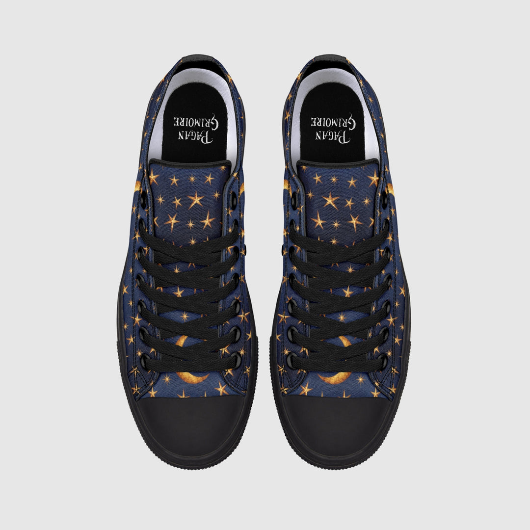 Gold Stars and Moon Low Tops - The Pagan Grimoire
