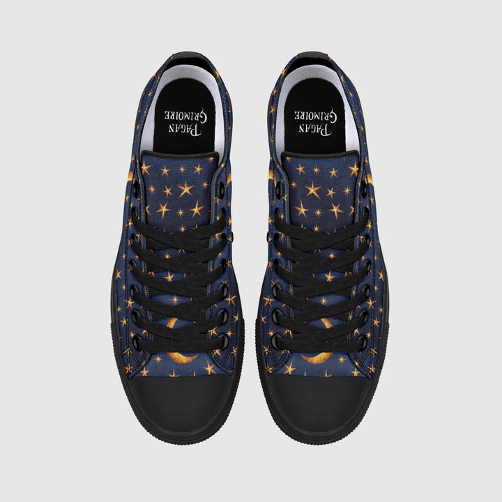 Gold Stars and Moon Low Tops - The Pagan Grimoire