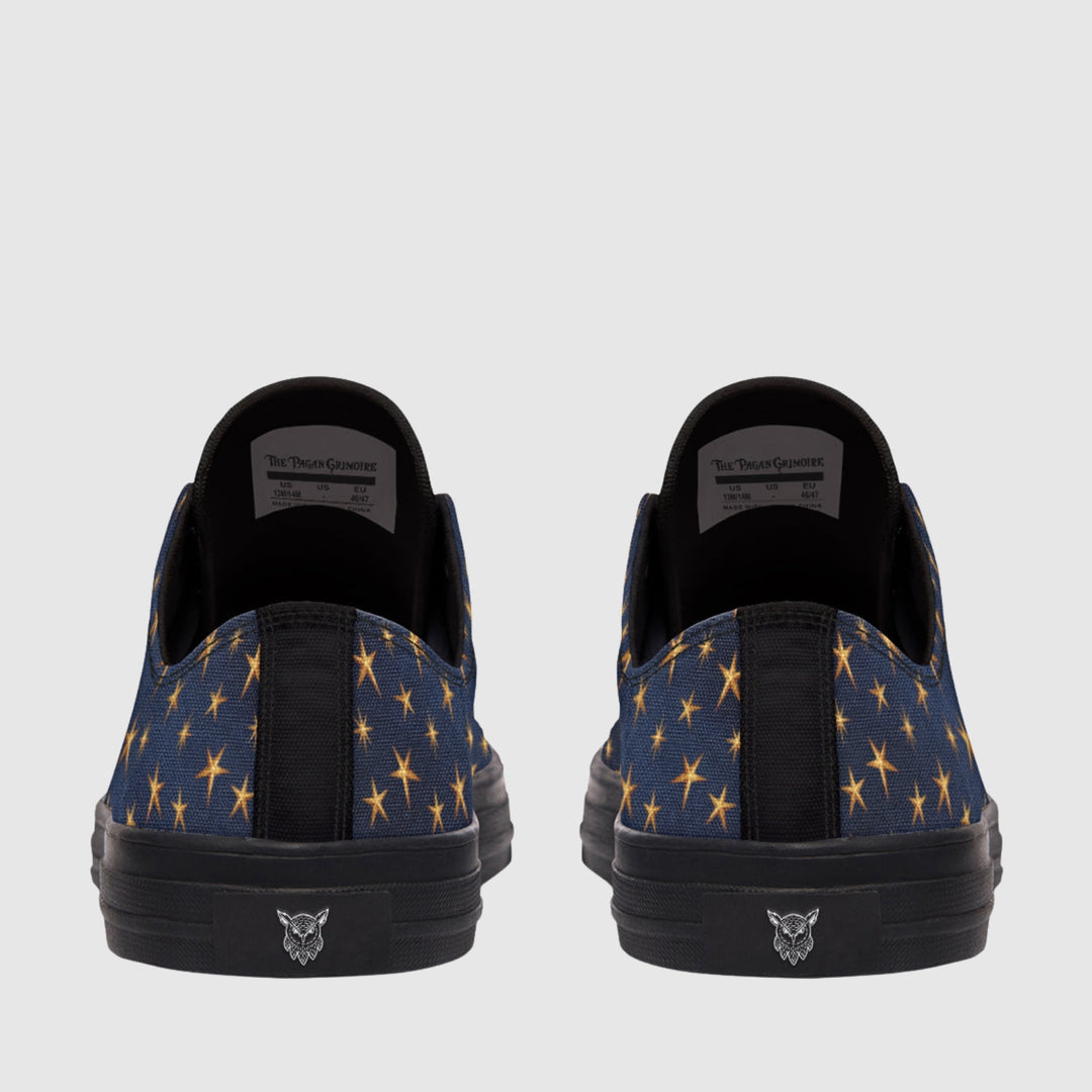 Gold Stars and Moon Low Tops - The Pagan Grimoire