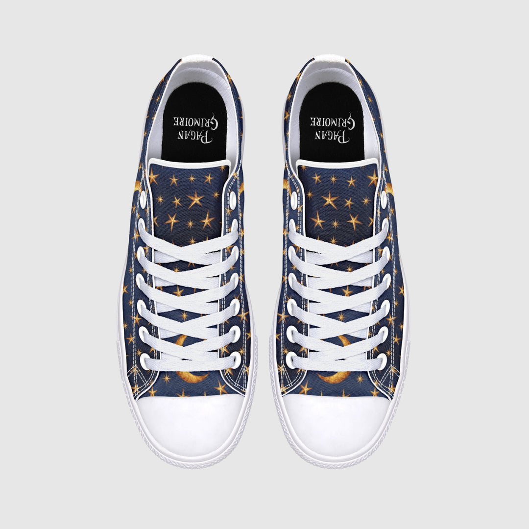 Gold Stars and Moon Low Tops - The Pagan Grimoire