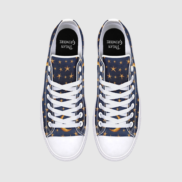 Gold Stars and Moon Low Tops - The Pagan Grimoire