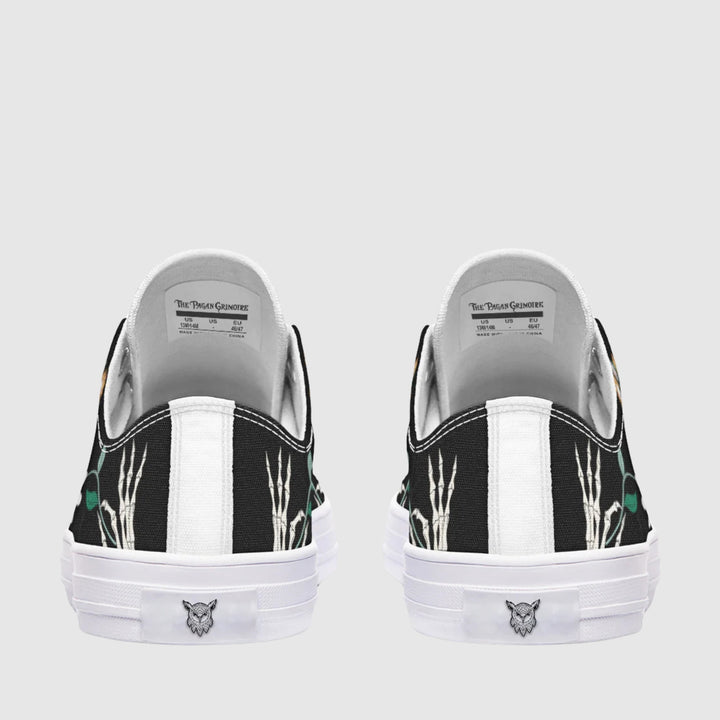 Goth Boho Bride Low Tops