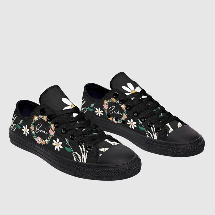 Goth Boho Bride Low Tops