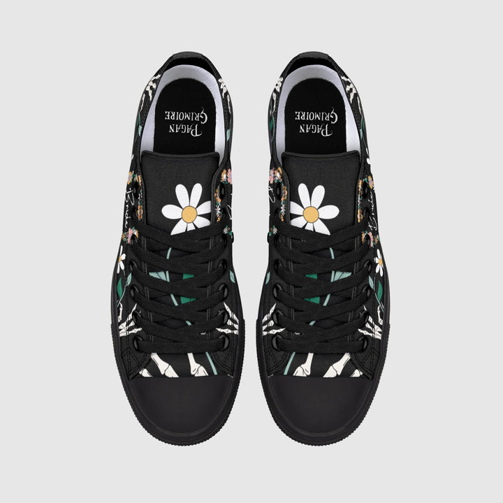 Goth Boho Bride Low Tops