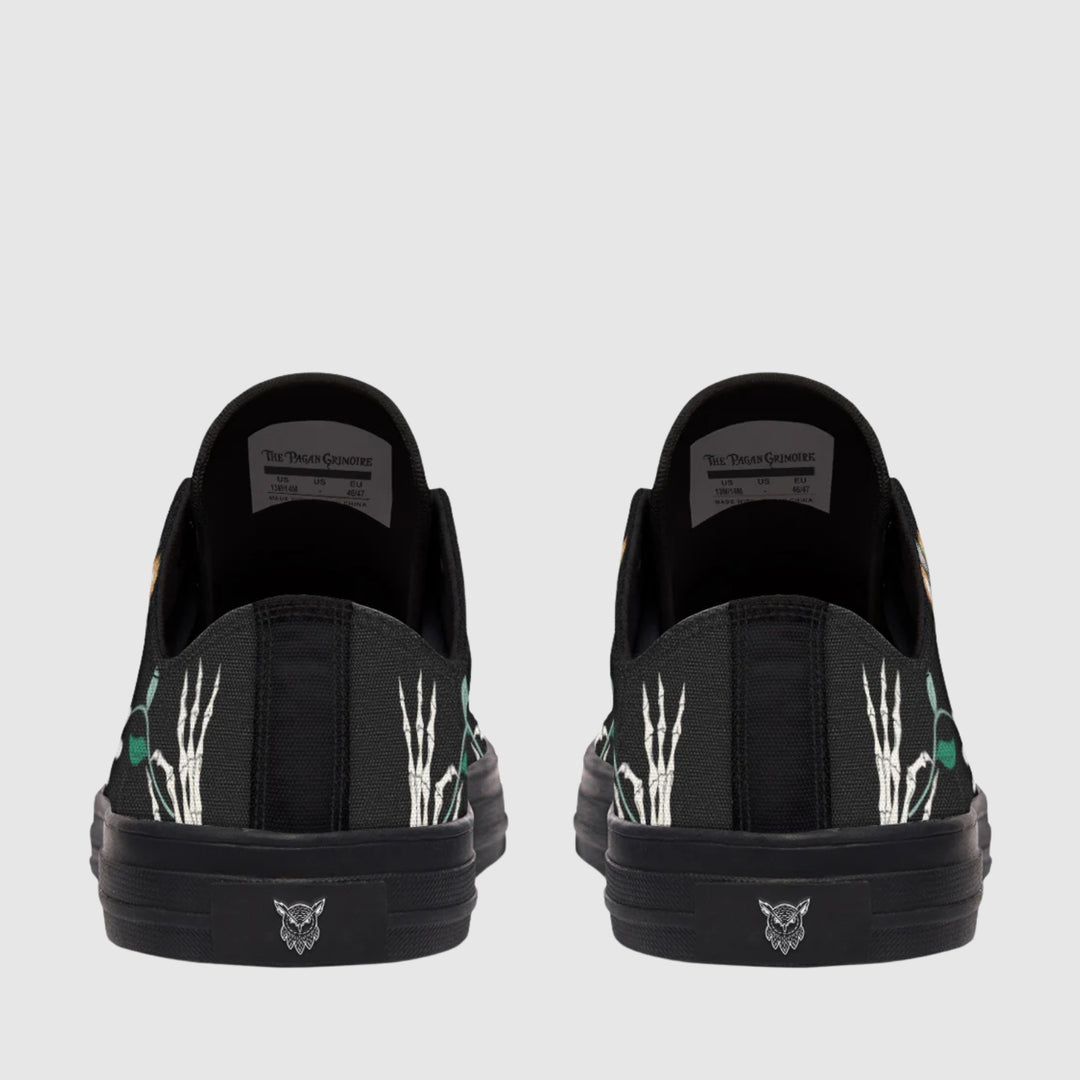 Goth Boho Bride Low Tops