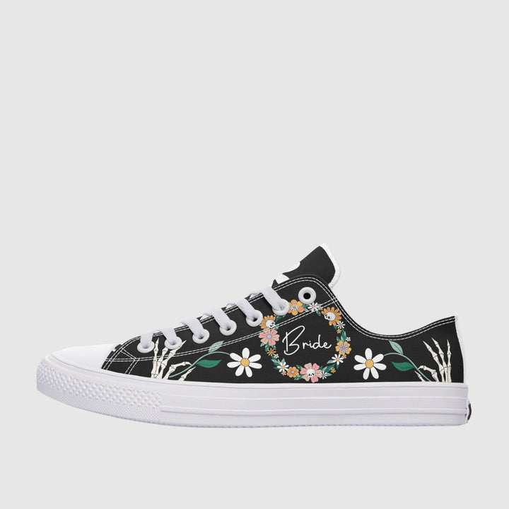 Goth Boho Bride Low Tops