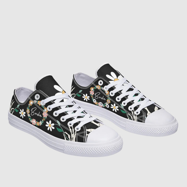 Goth Boho Bride Low Tops