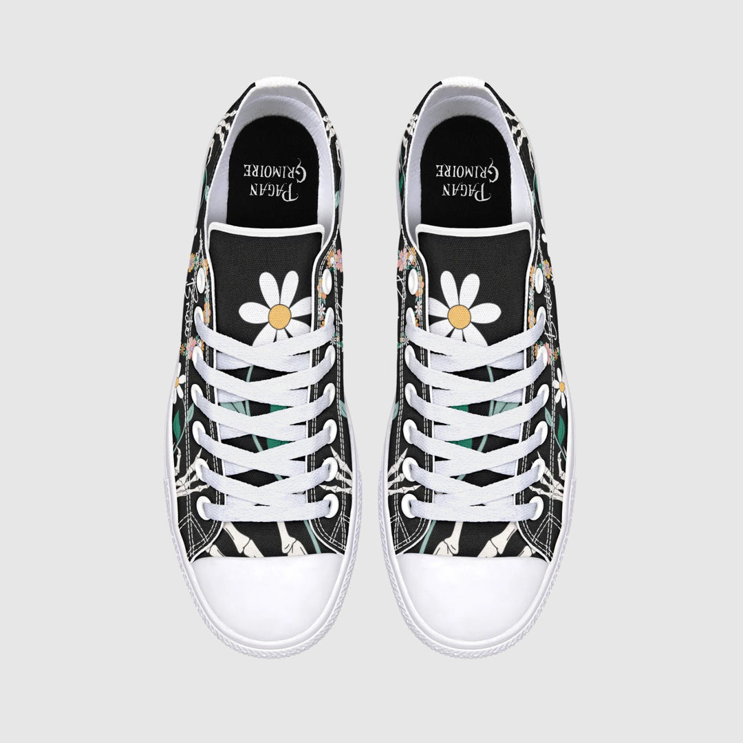 Goth Boho Bride Low Tops