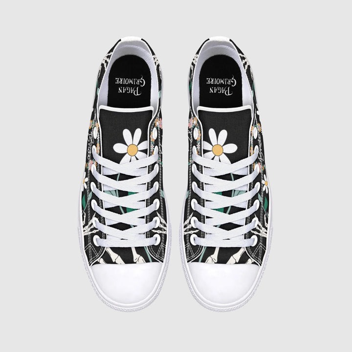 Goth Boho Bride Low Tops