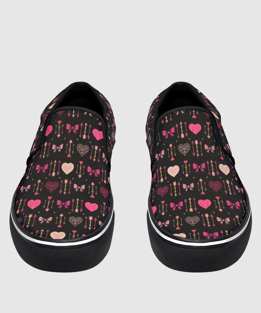 Goth Cupid Slip - On Shoes - The Pagan Grimoire
