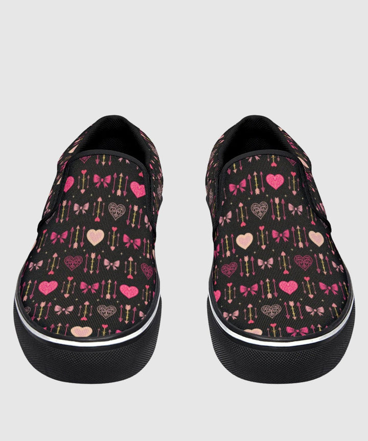 Goth Cupid Slip - On Shoes - The Pagan Grimoire