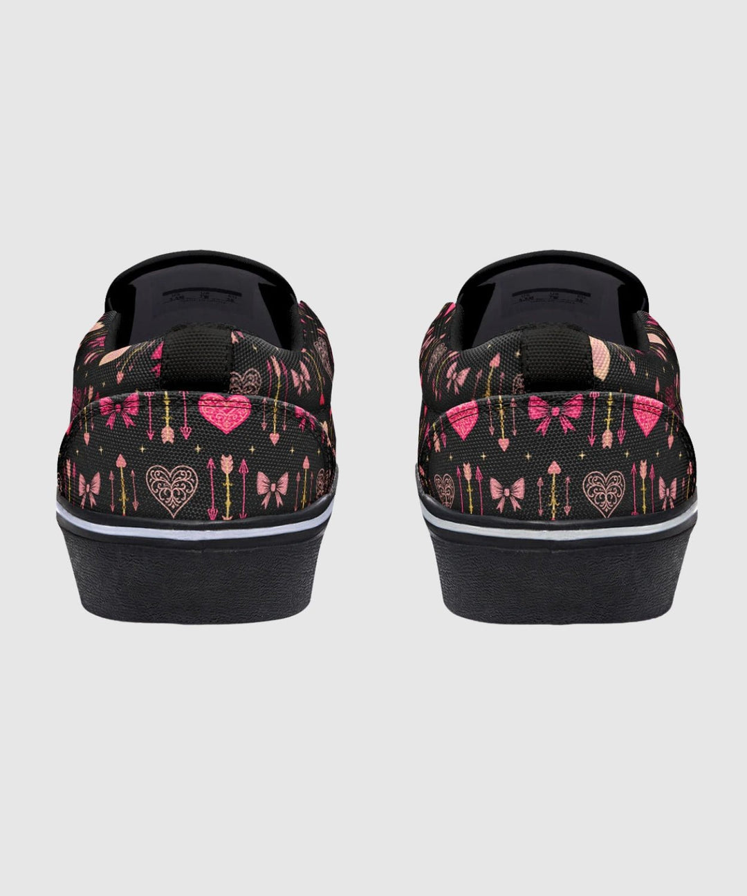 Goth Cupid Slip - On Shoes - The Pagan Grimoire