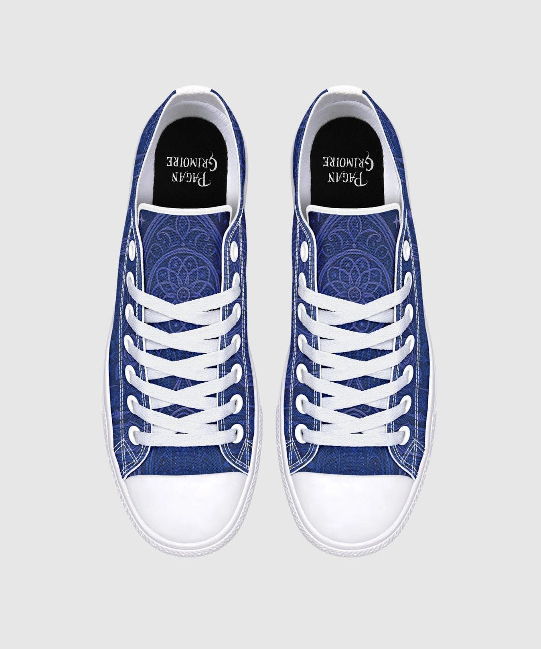 Gothic Cathedral Low Tops - The Pagan Grimoire