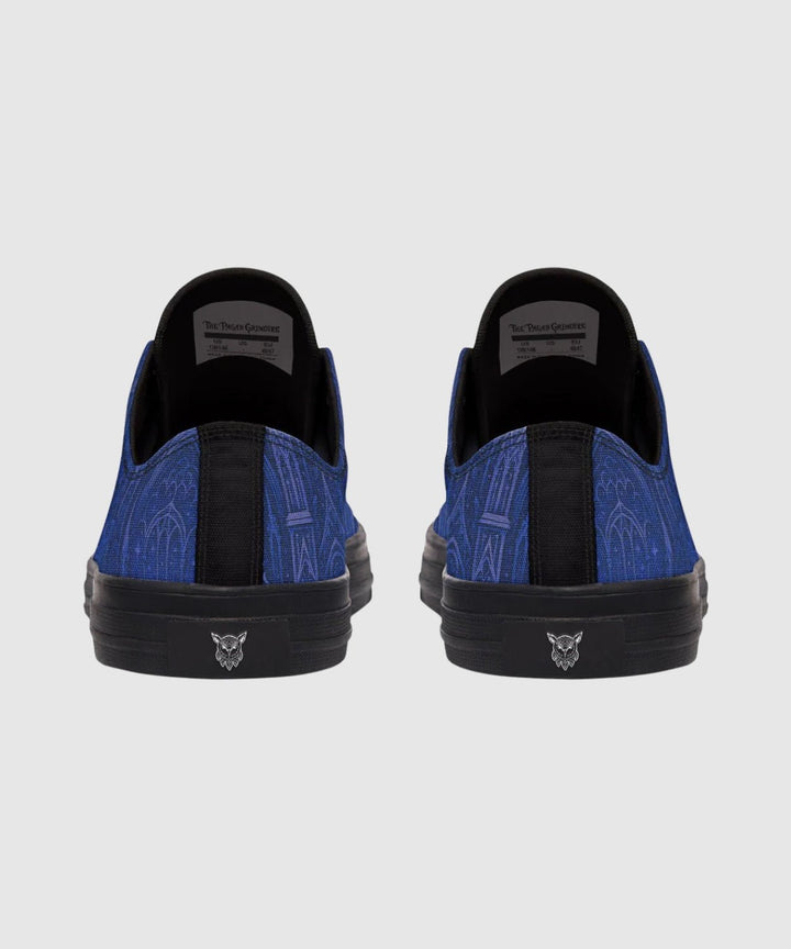 Gothic Cathedral Low Tops - The Pagan Grimoire