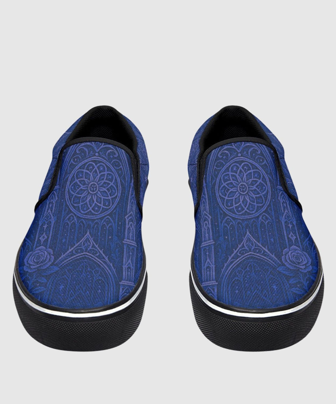 Gothic Cathedral Slip - On Shoes - The Pagan Grimoire