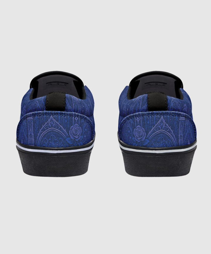 Gothic Cathedral Slip - On Shoes - The Pagan Grimoire
