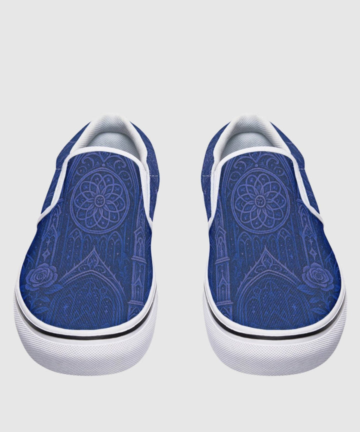 Gothic Cathedral Slip - On Shoes - The Pagan Grimoire