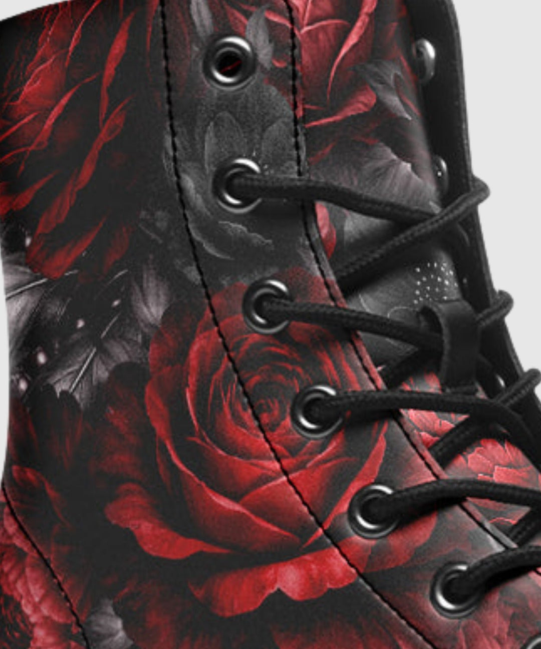 Gothic Floral Romantasy Boots - The Pagan Grimoire