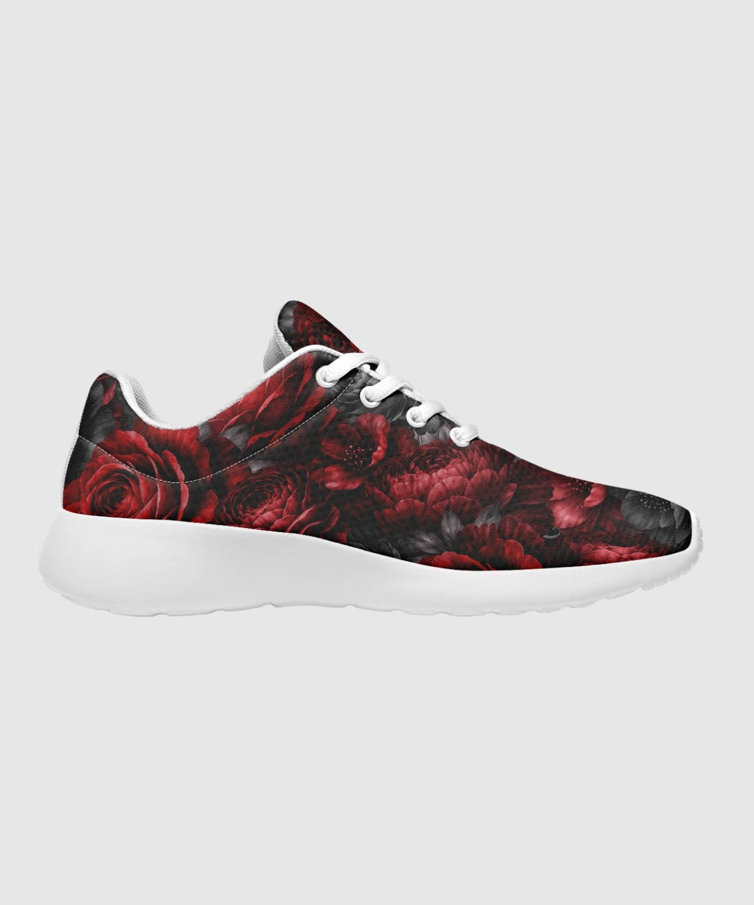 Gothic Floral Romantasy Sneakers - The Pagan Grimoire