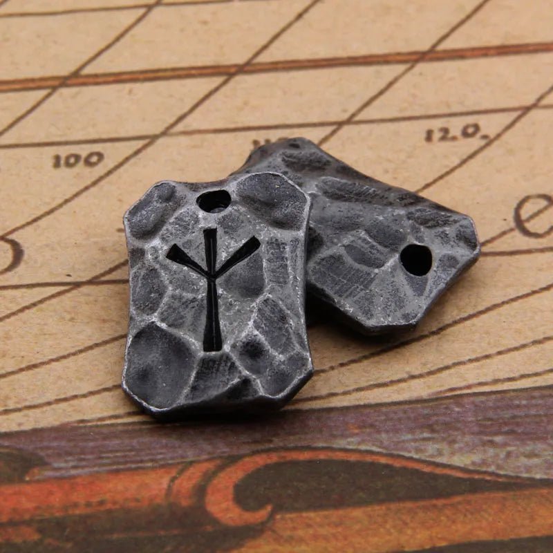 Algiz Rune Necklace (Norse Protection Symbol Pendant) - The Pagan Grimoire