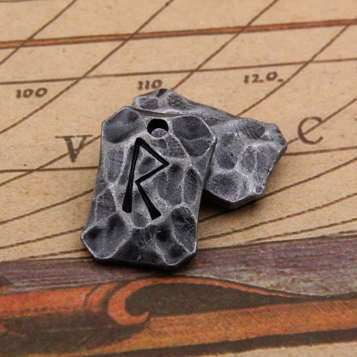Raido Rune Necklace (Norse Journey Symbol Pendant) - The Pagan Grimoire