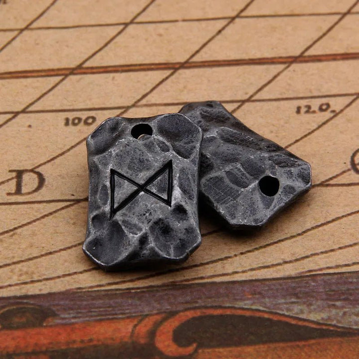 Dagaz Rune Necklace (Norse Transformation Symbol Pendant) - The Pagan Grimoire