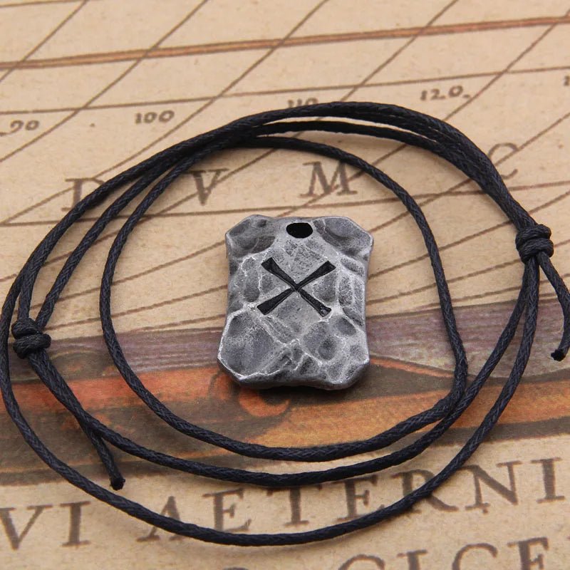 Gebo Rune Necklace (Norse Gift Symbol Pendant) - The Pagan Grimoire